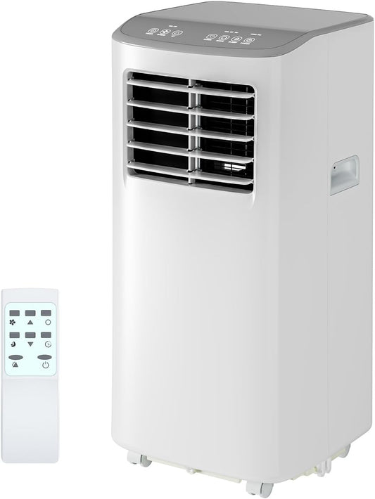 Portable Air Conditioner, 8,000 Btus Room Air Conditioner, 3 In-1 Cooling AC Portable Air Conditioner with Fan & Dehumidifier, Standing Air Conditioner, Ventless Floor AC