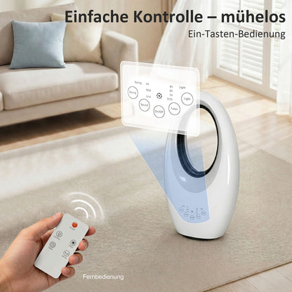 Turmventilator Ohne Rotorblätter, Leiser Ventilator Mit 60° Oszillation