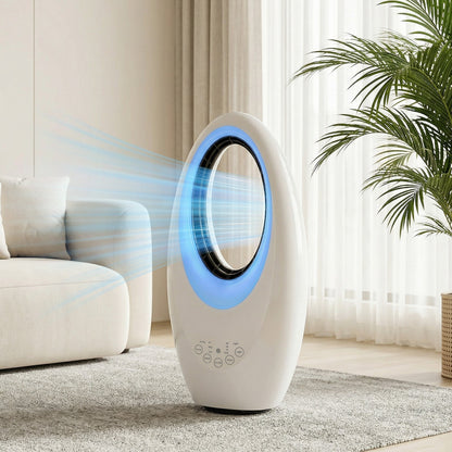 Turmventilator Ohne Rotorblätter, Leiser Ventilator Mit 60° Oszillation